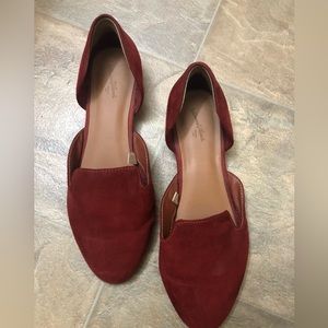Women’s Universal Thread Red/Burgundy Loafers